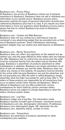 bassbosco privacy