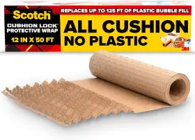 Pcw-1250 3m Scotch Cushion Lock Protective Wrap 12 In X 50 Ft Sustainable Packaging Soluti