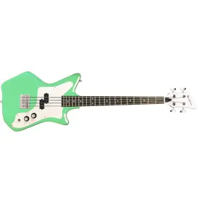 2410 Airline Guitars Jetsons Jr Bass - Seafoam Green 30.5 Inch Short Scale Electric