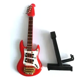 Alano 043881043340 Mini Guitar Ornaments Miniature Musical Instrument Model Decoration Gi