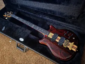 Scsb4 Alembic Stanley Clarke Signature Deluxe Bass Guitar 4 String W Leds Cocobolo