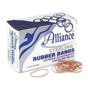 24185 Alliance Rubber 40 Band #18 3 Inch Length Natural