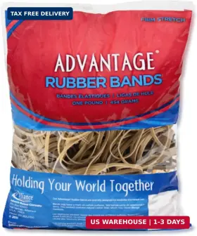 Alliance Rubber Company 071815263348 26334 Advantage Bands Size #33 1 Lb Bag Contains Approx