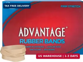 Alliance Rubber Company 071815268459 26845 Advantage Bands Size #84 1 Lb Box Contains Approx