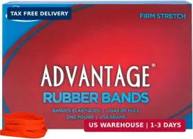 Alliance Rubber Company 071815966256 96625 Advantage Bands Size #62 1 Lb Box Contains Approx
