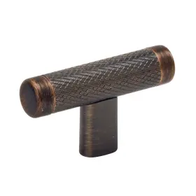 Amerock 026634301382 6 X Bronx 2-5/8 Inch 67mm Modern Oil-rubbed Bronze Bar Cabinet Knob