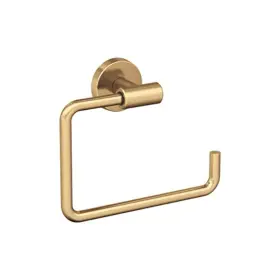 Amerock 026634312180 Arrondi 6-7/16 Inch 164 Mm L Towel Ring In Champagne Bronze