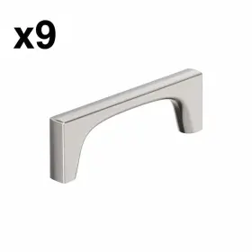 Bp37423 Amerock 026634355774 9 X Merced 3-3/4 Inch Center To Bar Cabinet Pull Satin Ni