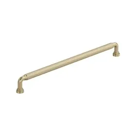 Amerock 026634363052 Cowrie 12-5/8 Inch 320mm Center-to-center Golden Champagne Cabinet Pul