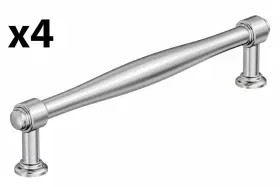 Bp37724 Amerock 026634363496 4 X Enlivity 6-5/16 Inch Center To Bar Cabinet Pull Polis
