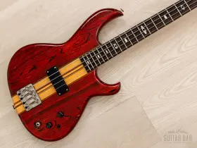 Sb-700 Aria 1980 Pro Ii Pr Vintage Neck Through Bass Padauk Red Japan Matsumoku