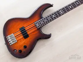 Sb-r60 Aria 1982 Pro Ii Vintage Neck Through Bass Smoky Amber Japan Matsumoku