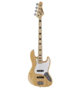 Ajb300n Austin Classic Double Cutaway Bass Natural -