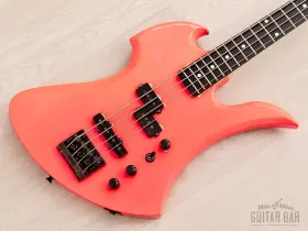 Mb-857s B.c. Rich 1990 Mockingbird Bass Vintage Pj Pink Japan