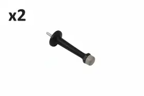 4045.102 Baldwin 723079025551 2 X Base Mounted Door Bumper Oil Rubbed Bronze