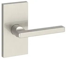 Baldwin 823079649839 Scratched Ps.squ.cfr Square Passage Door Lever Set - Nickel