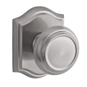 Hdtratar150 Baldwin 884011480088 Reserve Half Dummy Traditional Knob And Arch Rose Satin Nick