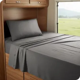 Bare Home 840105758587 Rv Bunk Sheet Set - 1800 Ultra-soft Microfiber Bed Sheets Do