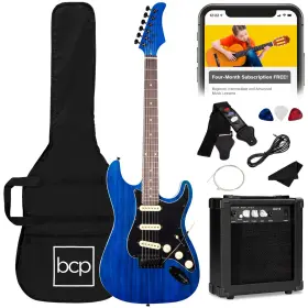 Sky5924 Best Choice Products 39in Full Size Beginner Electric Guitar Starter Kit W Case Strap 10w Amp Strings