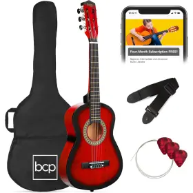 Sky6090 Best Choice Products 30in Kids Acoustic Guitar All-in-one Beginner Starter Ki