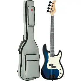 Sky7247 Best Choice Products Full Size Beginner 4-string Electric Bass Guitar Wooden Pb-style Starte