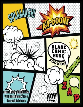 6999559189ccd393732d6516 Blank Books N Journals Comic Book For Kids Create Your Own Comics With This Journal