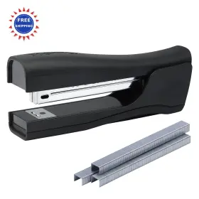 B696r-blk Bostitch Standup Stapler 4 In 1 Eco Friendly With Staples Pencil Sharpener Remover Office