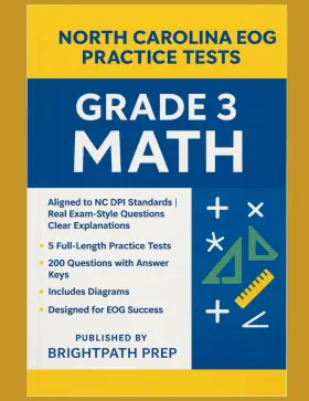 69b265afea25a0d4bb0fd09f Brightpath Prep North Carolina Grade 3 Math Eog Practice Tests 5 Full Length