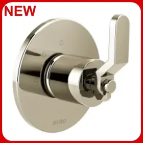 Brizo 034449828918 Litze Three Function Diverter Valve Trim Less Handle Shower Faucet R9