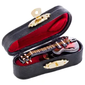 Broadway Gifts 878732002742 Gift Co. Miniature Electric Guitar 3 Inch Resin Fashion Lapel Brooch