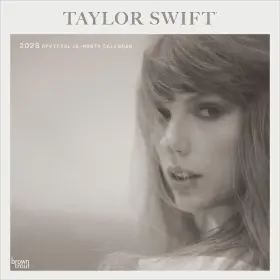 Browntrout 798330707713 Taylor Swift Official 2026 12 X 24 Inch Hanging Monthly Square Wall Calendar