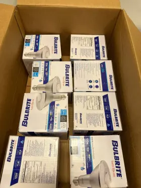 Bulbbrite 739698773797 8 X Bulbrite 120 Watt Equivalent Par38 With Medium Screw Base E26 Dimmable 3000k