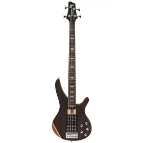 Bullfighter 751993843890 Electric Bass Guitar 4 Strings Full Size P Beginner Kit Black Starter Gig B