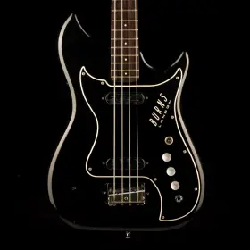 88bur000 Burns Vintage 1965 Nu-sonic Bass Black With Ohsc