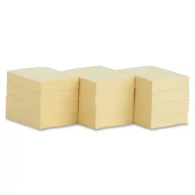 36610 Business Source Yellow Repositionable Adhesive Notes - 1.88 Inch X 1.38