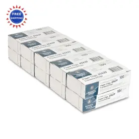 65639 Business Source Jumbo Paper Clips 41 Mil 1000 Pack Wire Gauge Mile
