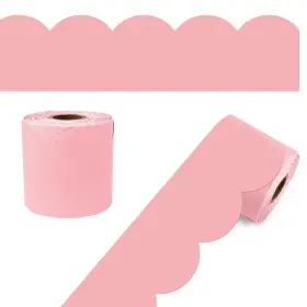 108526 Carson Dellosa Education 65 Ft Dusty Rose Bulletin Board Borders 1 Roll Spring Classroom Decor New