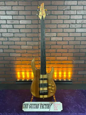 Lb75f-0610-u Carvin Lb75f Fretless 5 String Electric Bass Guitar -usa- With Hard Shell Case