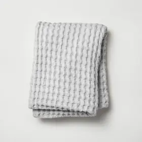 Casaluna 191908552644 Waffle Body Pillow Cover Light Gray - Cotton Zipper Closure Machine