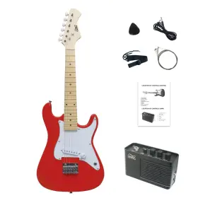 Meg3202 Cb Sky 30 Inch Kids Electric Guitar Beginner Kit Junior 1/4 Size Mini Guit