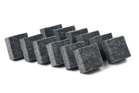 74520 Charles Leonard Multi-purpose Felt Erasers Class Pack 2 X Inches Each Cha