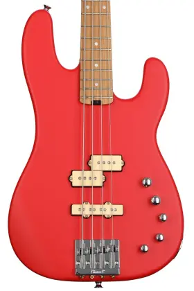 2963068509 Charvel Pro-mod San Dimas Bass Pj Iv Mah Electric - Satin Ferrari Red