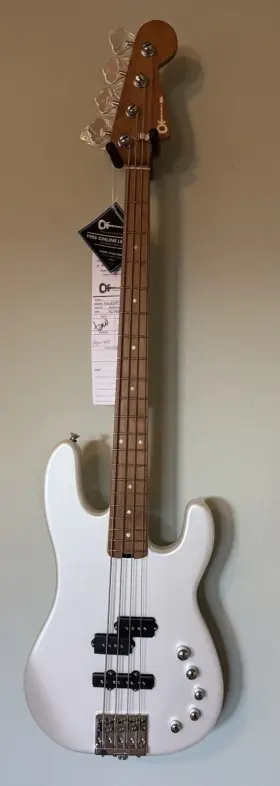 2963068576 Charvel Pro-mod San Dimas Bass Pj Iv Platinum Pearl