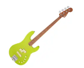 Charvel 885978679652 Used Pro-mod San Dimas Bass Pj Iv - Lime Green Metallic
