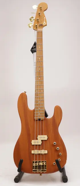 Cha2963078557 Charvel Promod San Dimas Pj Iv Mah Bass Guitar - Natural Mahogany