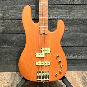 Mc241044 Charvel Pro-mod So-cal Pj Iv Mah 4 String Electric Bass Guitar - Natural