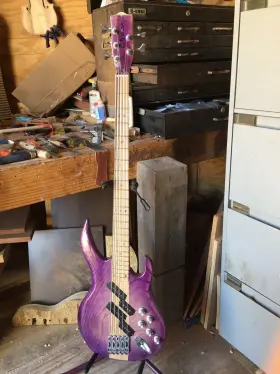 Gcbc003 Chazz Guitarz Custom Hand Crafted 5 String Bass Guitar