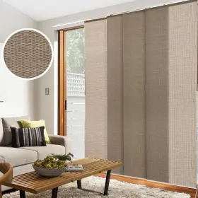 Chicology 810049882808 Panel Track Blinds Sliding Glass Door Adjustable Patio Entry L