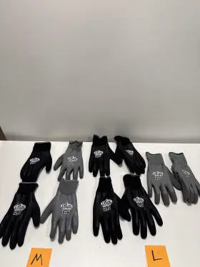 Chilly Grip 046065350025 Winter Work Gloves Mixed Sizes 5 Pairs