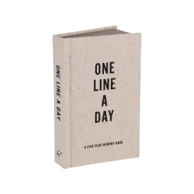 33989325 Chronicle Books Canvas One Line A Day Five-year Memory Book Yearly Journal And Diary